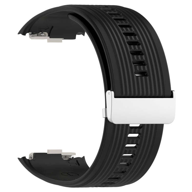 For Huawei Watch D Blood Pressure Watch Silicone Watch Band(Black)