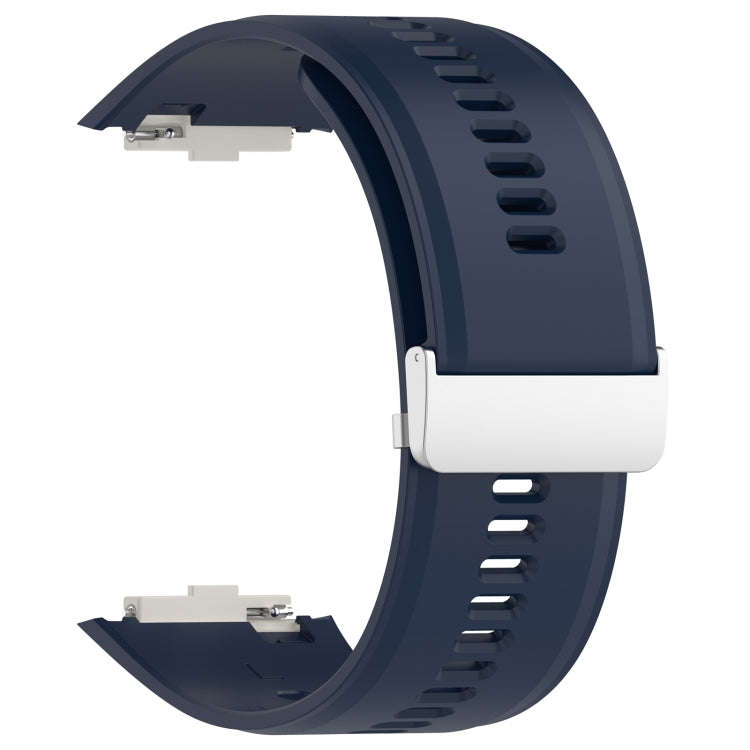 For Xiaomi Watch H1 Blood Pressure Watch Silicone Watch Band(Midnight Blue)