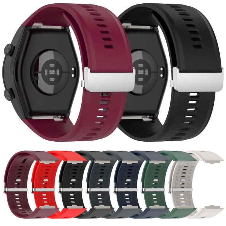 For Xiaomi Watch H1 Blood Pressure Watch Silicone Watch Band(Midnight Blue)