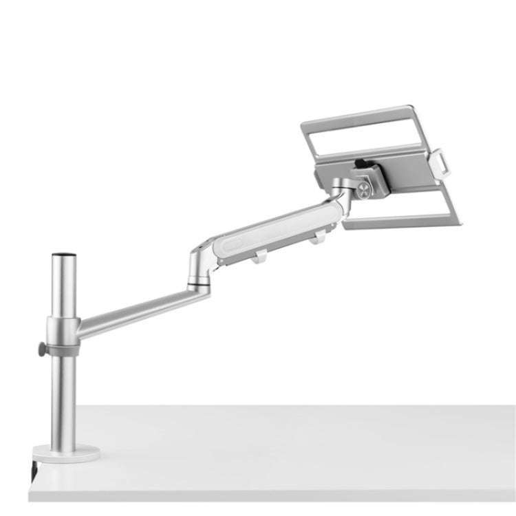 OL-1S Pro Aluminum Alloy Adjustable Laptop Monitor Holder Stand Desk Mount Monitor Bracket(Silver)