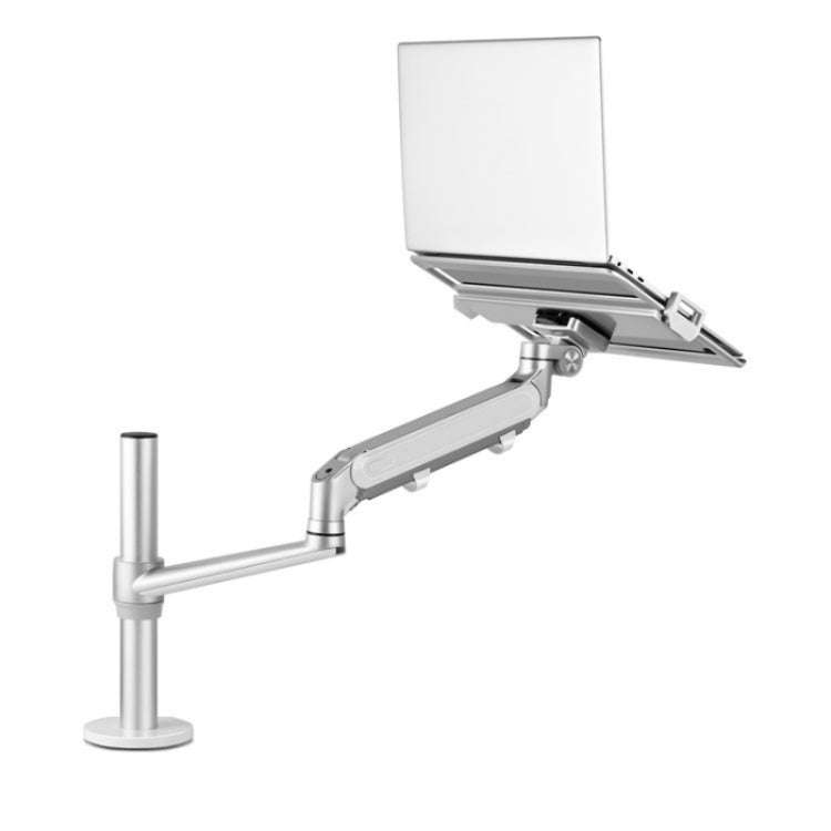 OL-1S Pro Aluminum Alloy Adjustable Laptop Monitor Holder Stand Desk Mount Monitor Bracket(Silver)