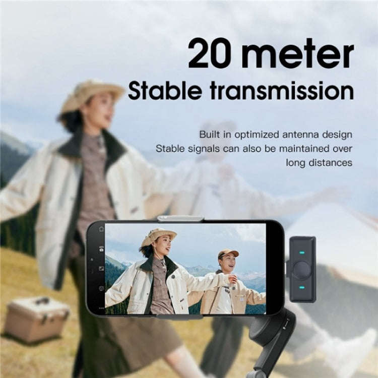 SX21 8 Pin Port 2.4G Smart Noise Reduction Lavalier Wireless Microphone
