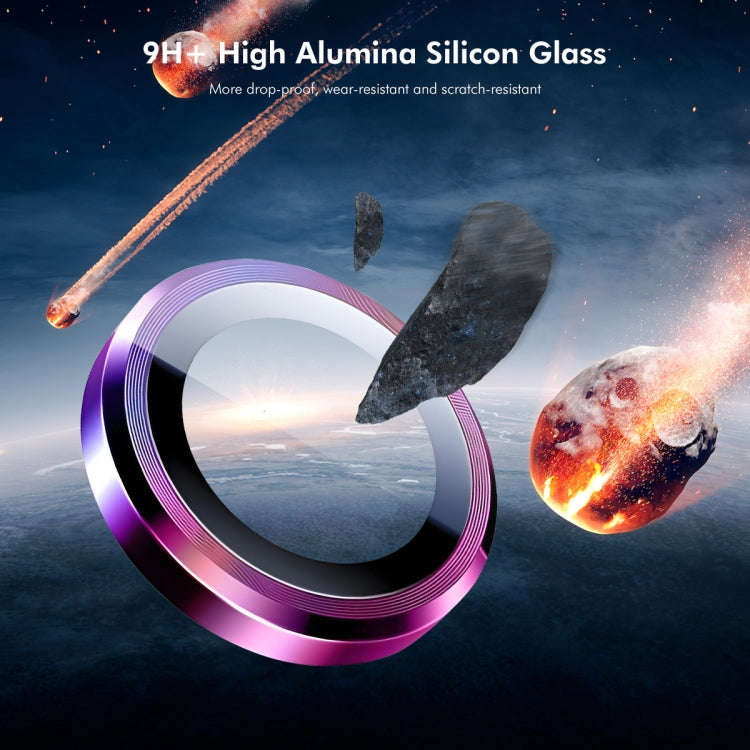 For Huawei nova Flip ENKAY Hat-Prince 9H Rear Camera Lens Aluminium Alloy Tempered Glass Film(Col...