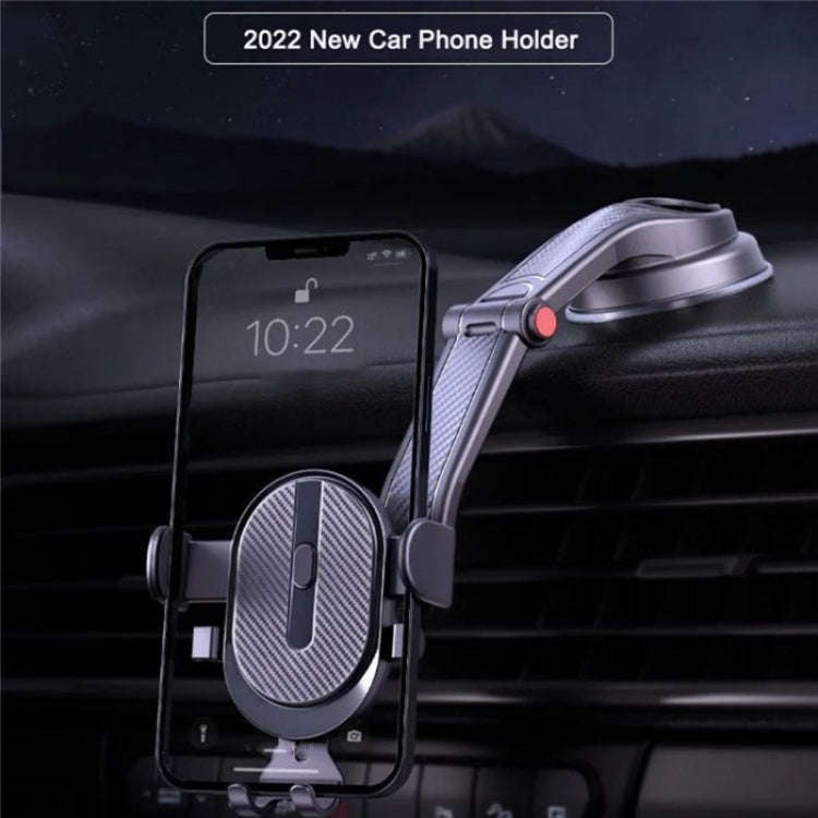 D23+ES 360 Rotatio Navigation Car Suction Cup Mount Phone Holder