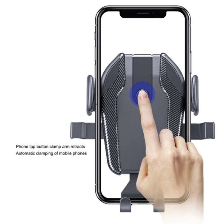 ES281 Car Dashboard Windshield Air Vent Suction Cup Phone Holder For 4-6.7 Inch Phone Mount