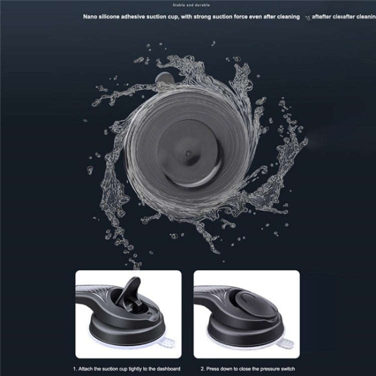ES281 Car Dashboard Windshield Air Vent Suction Cup Phone Holder For 4-6.7 Inch Phone Mount