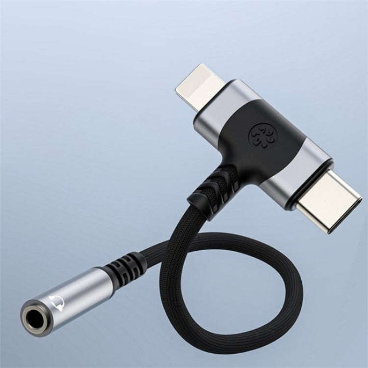 JS-65 Male to 3.5mm Audio Female Headphone Adapter Cable Cord(Red)