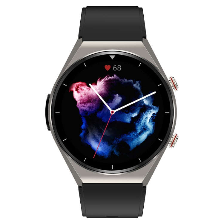 E09 Pro 1.32 inch Color Screen Smart Watch, Support Bluetooth Call / ECG Electrocardiogram(Silver)