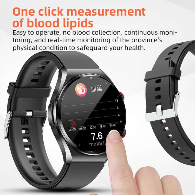 E09 Pro 1.32 inch Color Screen Smart Watch, Support Bluetooth Call / ECG Electrocardiogram(Black)