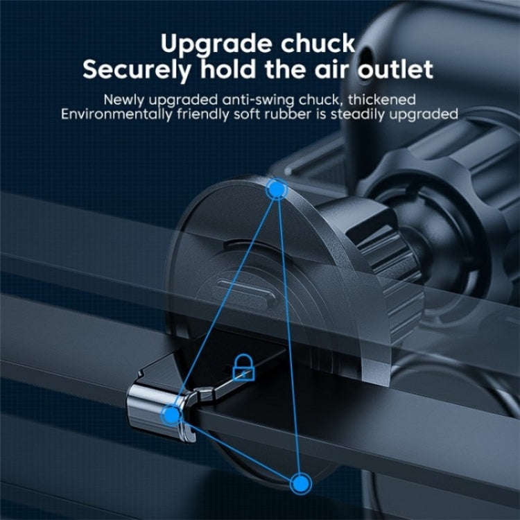 X10 15W Wireless Fast Charging Car Phone Navigation Holder()