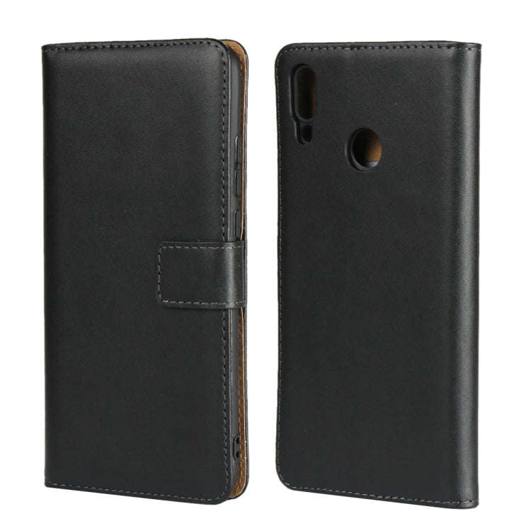 Leather Horizontal Flip Holster for Huawei  Y9 2019/Enjoy 9 Plus with Magnetic Clasp and Bracket ...