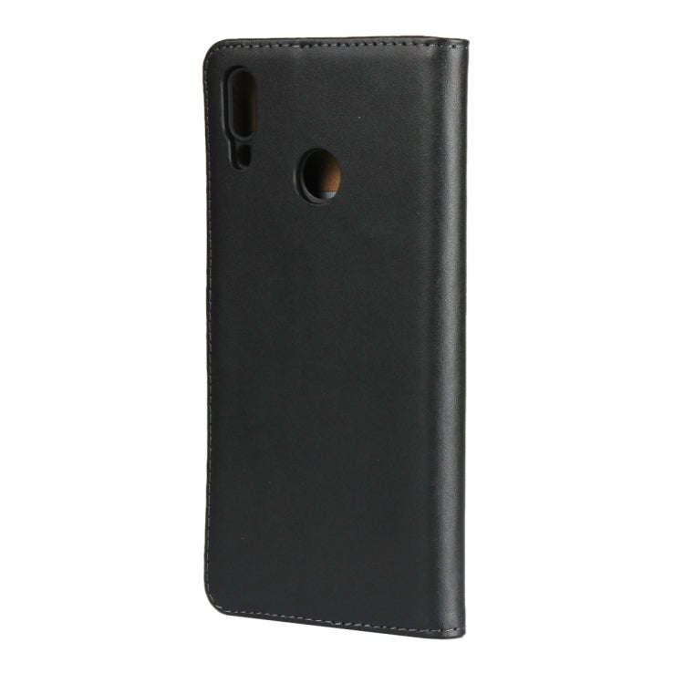 Leather Horizontal Flip Holster for Huawei  Y9 2019/Enjoy 9 Plus with Magnetic Clasp and Bracket ...