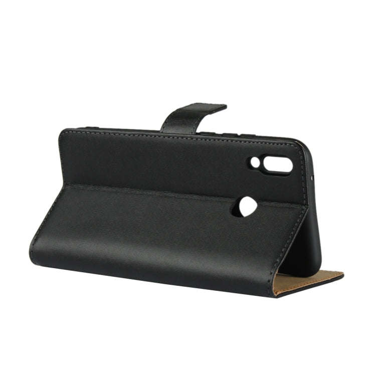 Leather Horizontal Flip Holster for Huawei  Y9 2019/Enjoy 9 Plus with Magnetic Clasp and Bracket ...