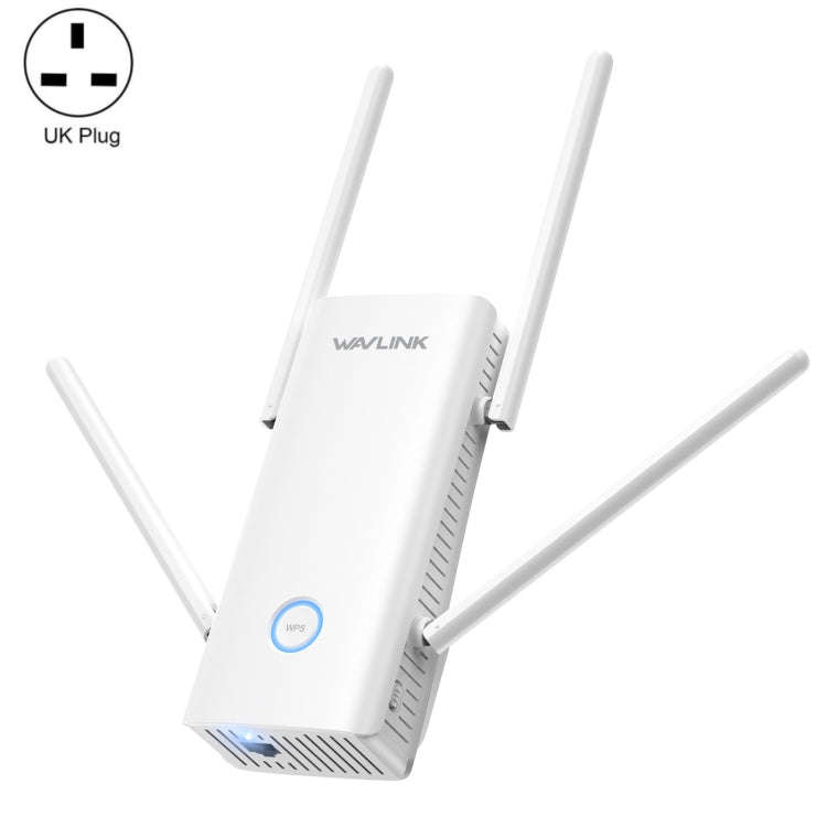 Wavlink WN583AX3 AX3000 Dual Band WiFi Repeater/AP/Router/Mesh Mode WiFi Extender, Plug:UK Plug