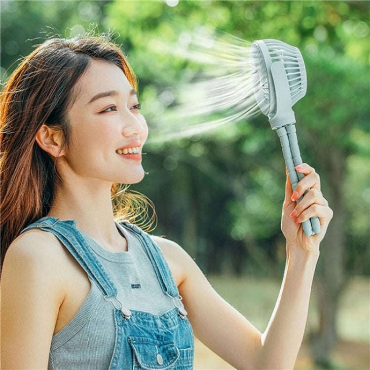 WX1020 Portable Handheld Summer Fan Flexible Octopus Tripod Baby Stroller Desktop Fan(Black)