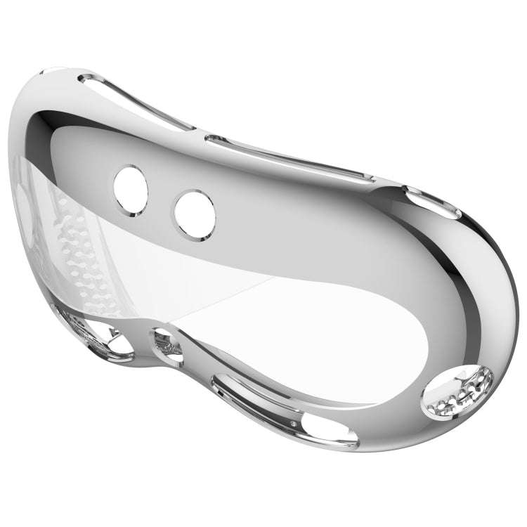 For Apple Vision Pro Electroplated TPU Protective Case VR Glasses Accessories(Sliver)
