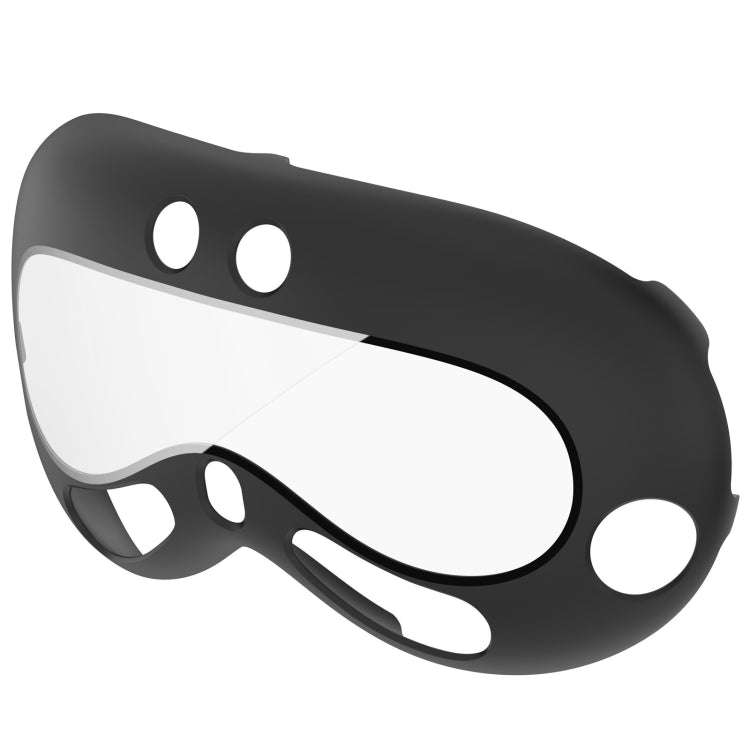 For Apple Vision Pro PC+ Toughened Film Protective Cover VR Glasses Accessories(Black)