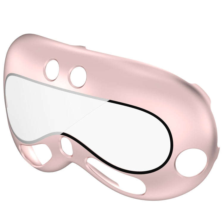For Apple Vision Pro PC+ Toughened Film Protective Cover VR Glasses Accessories(Pink)