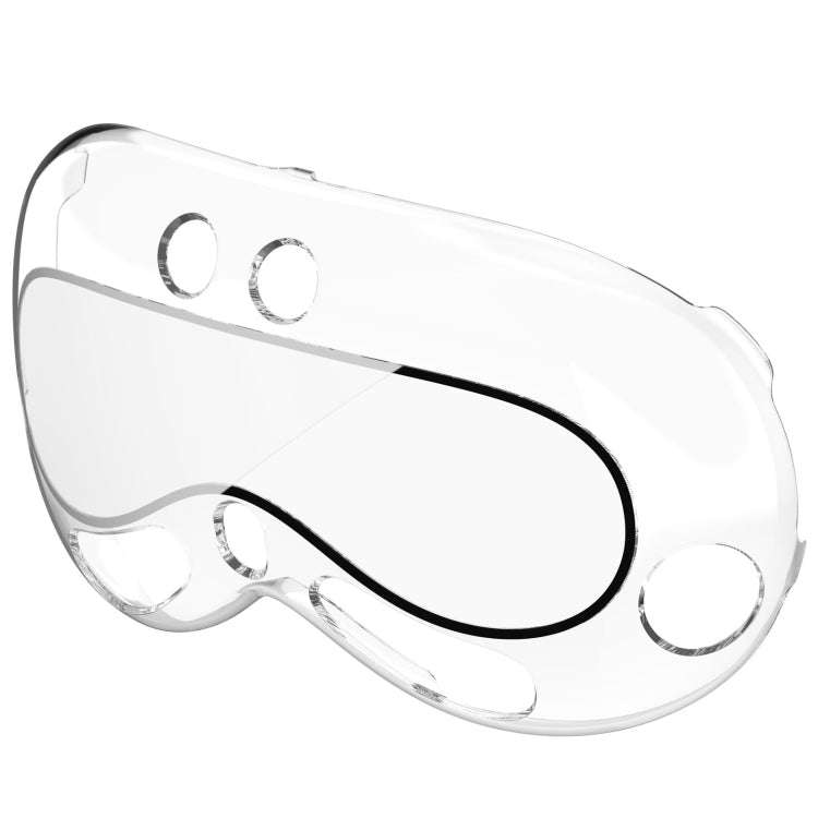For Apple Vision Pro PC+ Toughened Film Protective Cover VR Glasses Accessories(Transparent)