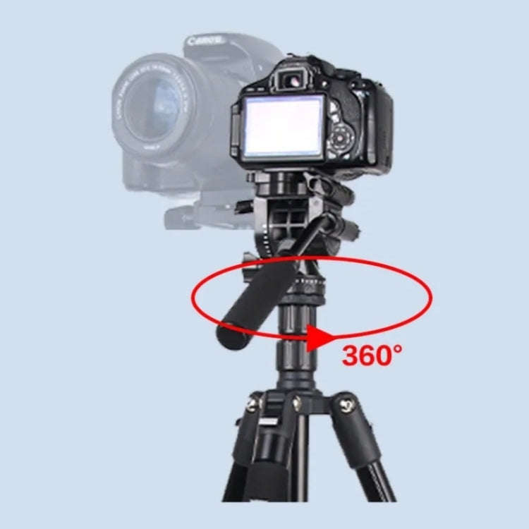 JMARY KT285+NB50 Camera Stand Extendable Height Aluminum Alloy Camera Holder Tripod