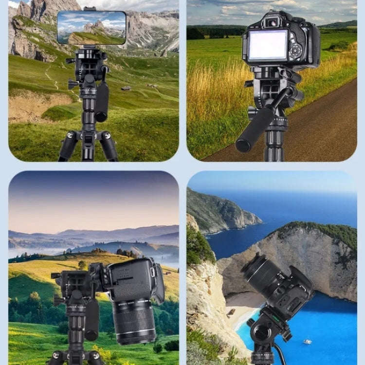 JMARY KT285+NB50 Camera Stand Extendable Height Aluminum Alloy Camera Holder Tripod