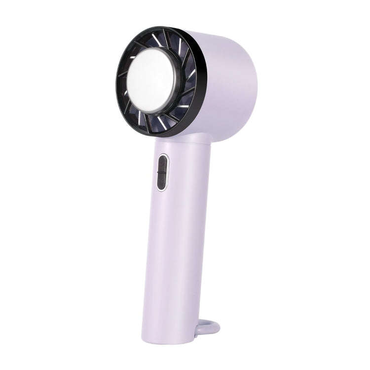 WX-625 Cold Compress Function Portable Mini Summer Fan Handheld Cooling Fan(Light Purple)