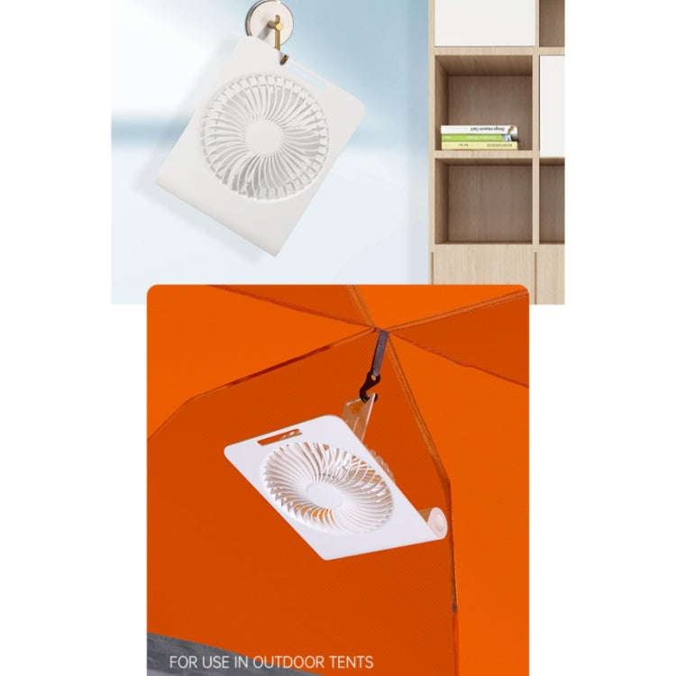AR-13 Home Office Hanging Fan  Summer Cooler Silent Operation Desktop Fan(White)