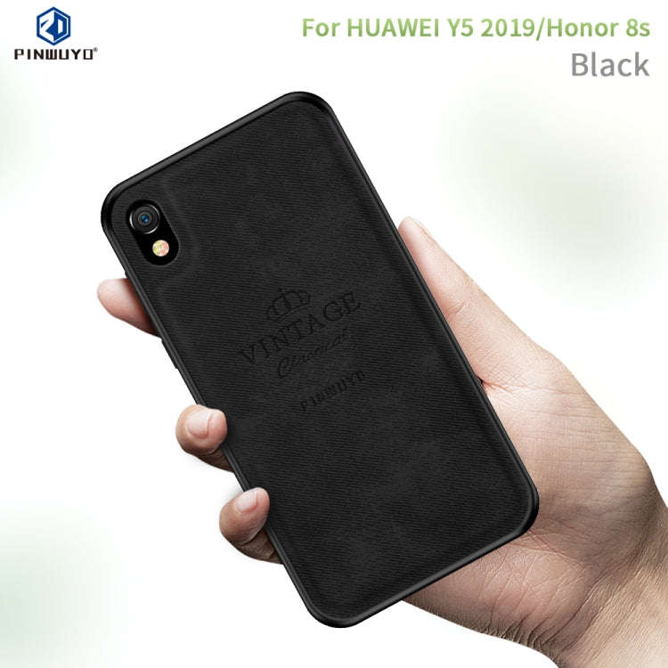 PINWUYO Shockproof Waterproof Full Coverage PC + TPU + Skin Protective Case for HUAWEI Honor 8S /...