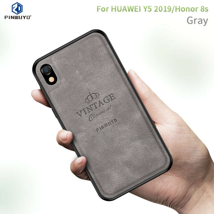 PINWUYO Shockproof Waterproof Full Coverage PC + TPU + Skin Protective Case for HUAWEI Honor 8S /...