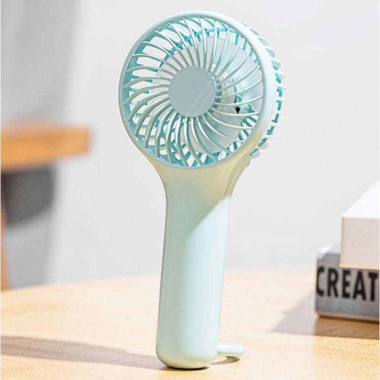 S13 Portable Summer Cooling Fan Hanging Buckle Mini 3 Wind Speed Handheld Fan(White)