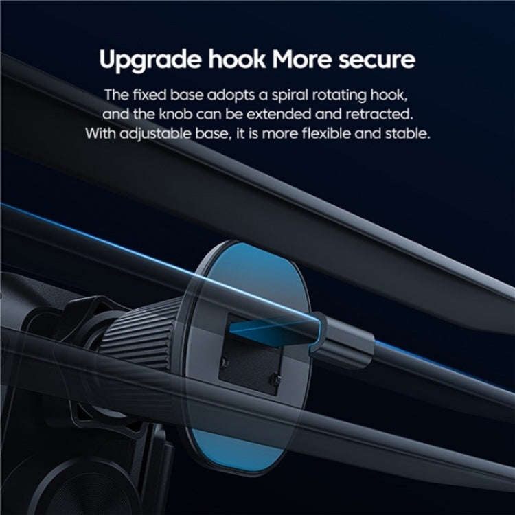 X16 Car Smart Sensor Phone Holder Magnetic Phone Mount Automatic Wireless Charger(Silver)