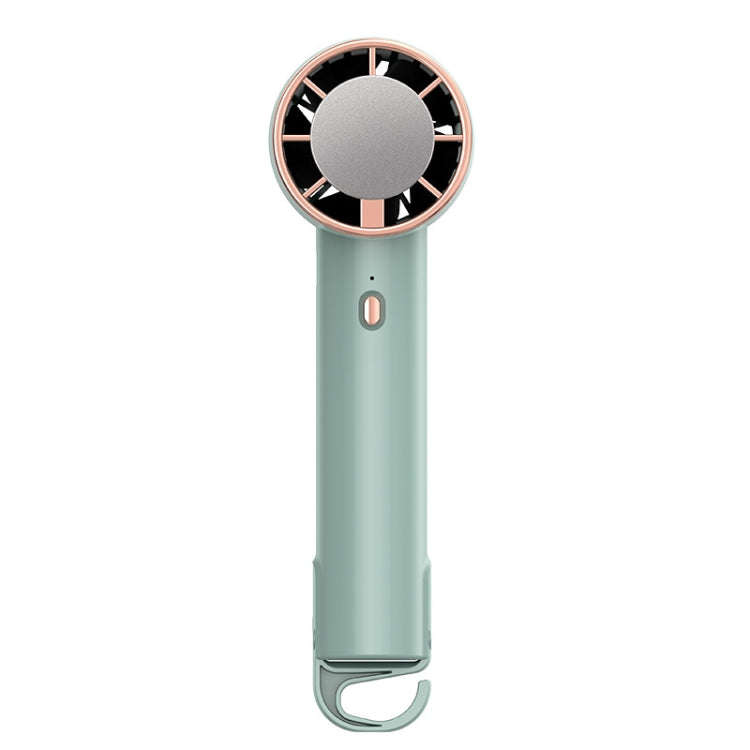CL02 Outdoor Summer Cooler Cooling Effect Handheld Fan USB Semiconductor Fan(Green)