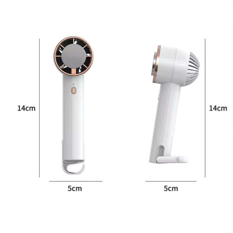 CL02 Outdoor Summer Cooler Cooling Effect Handheld Fan USB Semiconductor Fan(Green)