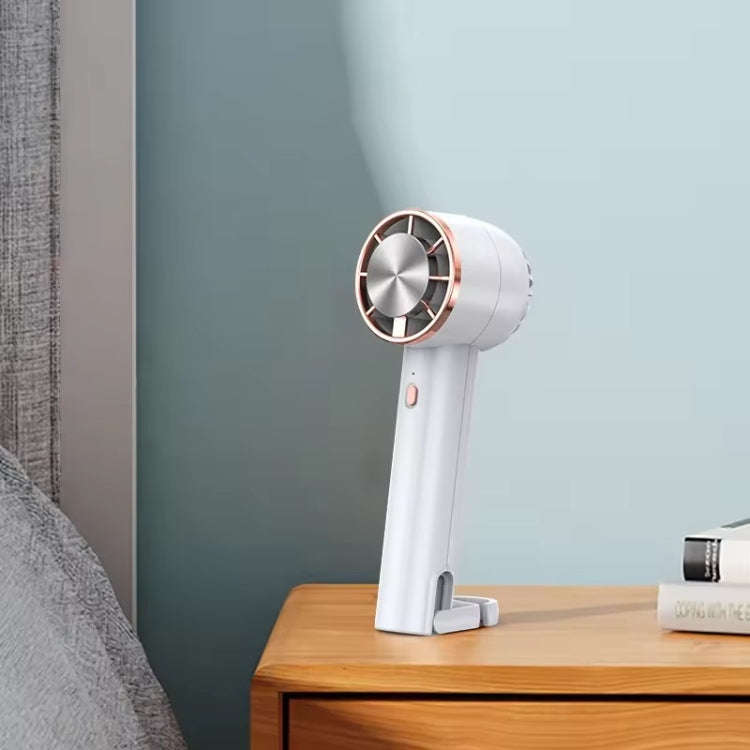 CL02 Outdoor Summer Cooler Cooling Effect Handheld Fan USB Semiconductor Fan(Pink)