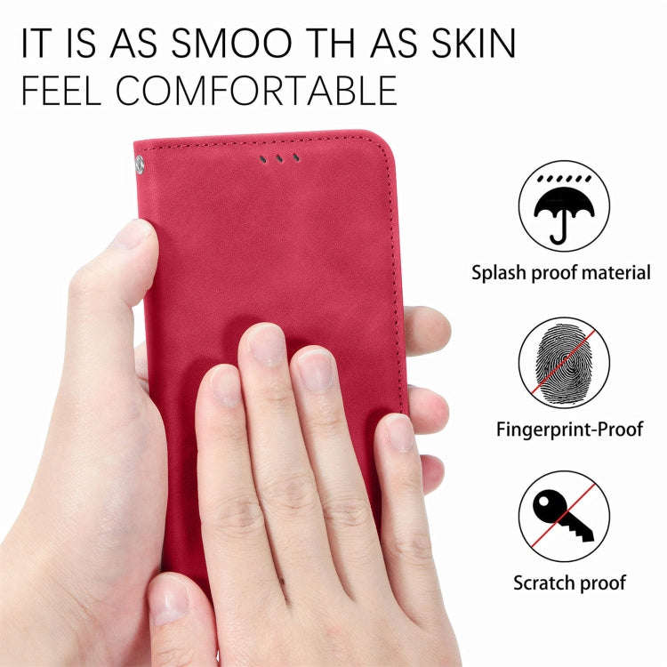For OnePlus CE 4 Lite Retro Skin Feel Magnetic Flip Leather Phone Case(Brown)
