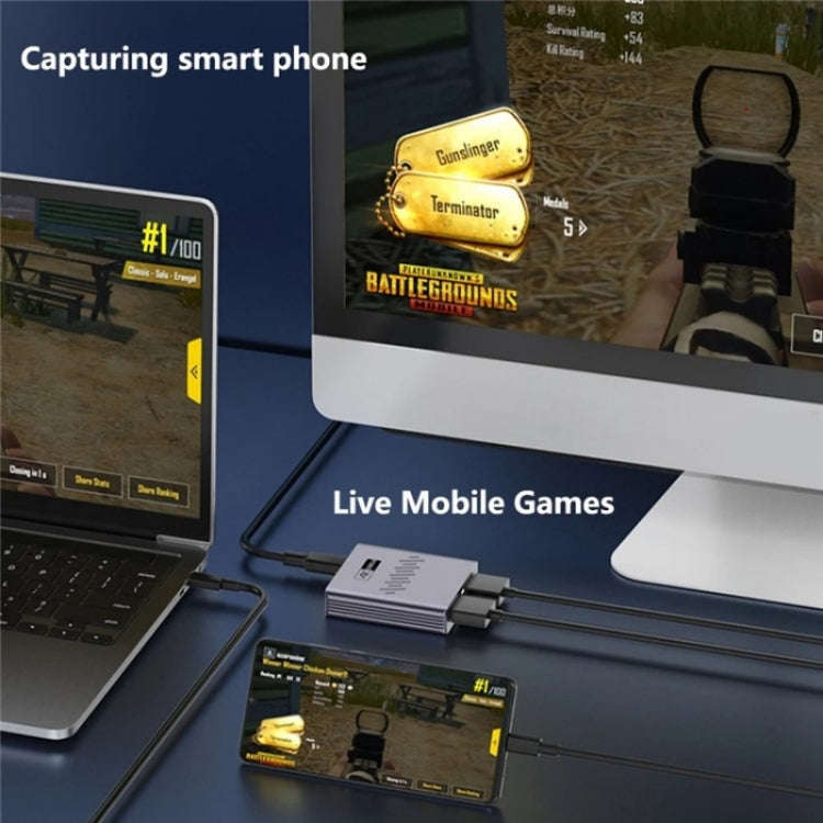 HC-V9 1080P HDMI Game Live Streaming Recording Adapter USB3.0 4K HD Video Capture Card