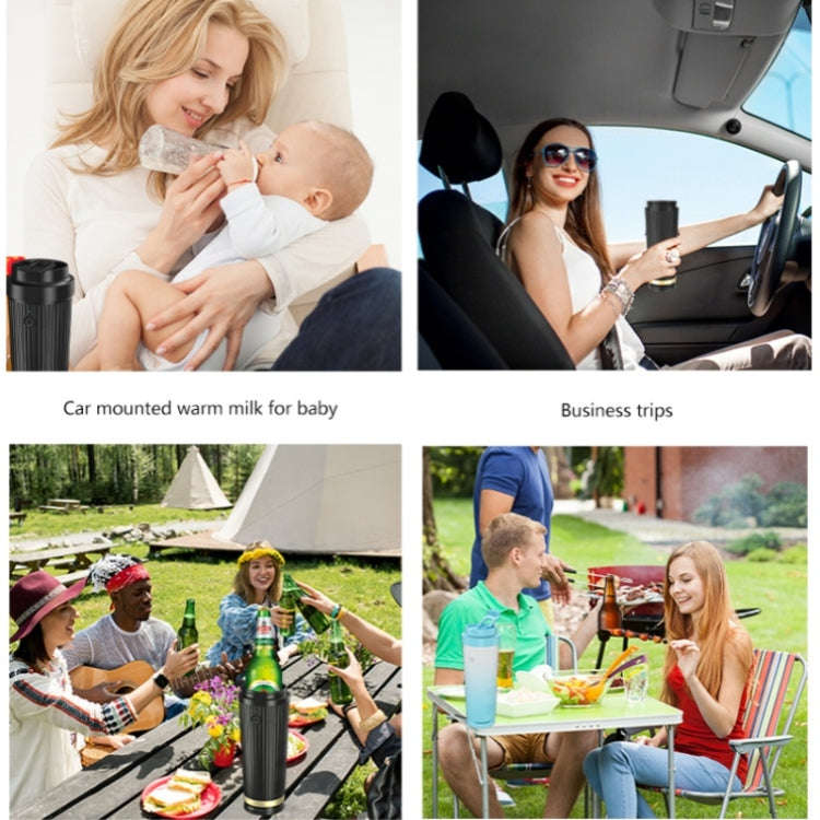 IDZ016 Car Drinking Cup Keep Water Cold / Warm Home Water Bottle, BPA-free, No FDA(Blue)