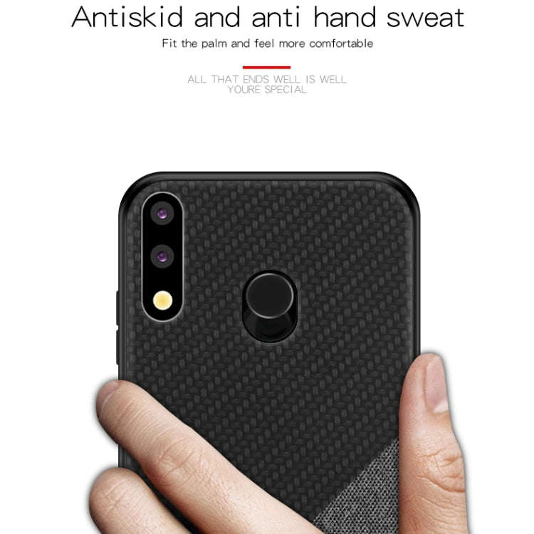 PINWUYO Honors Series Shockproof PC + TPU Protective Case for Huawei P30 Lite / Nova 4e(Red)