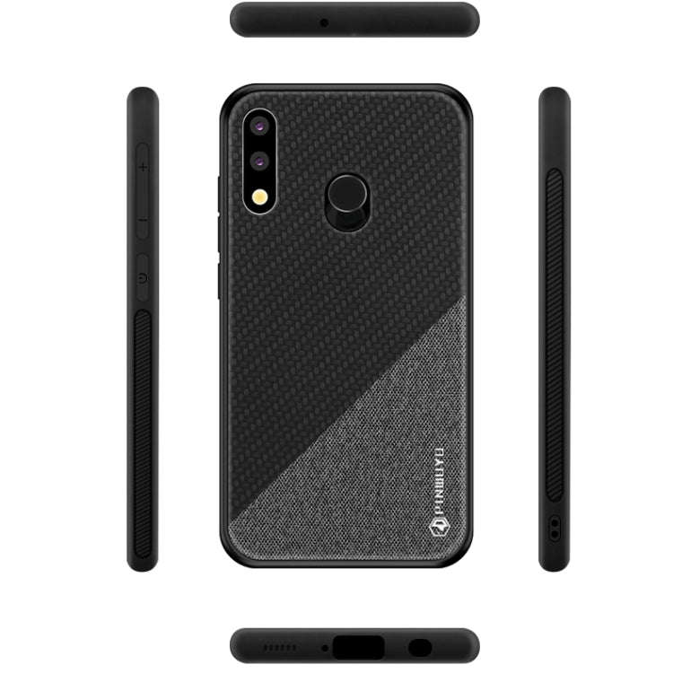 PINWUYO Honors Series Shockproof PC + TPU Protective Case for Huawei P30 Lite / Nova 4e(Red)