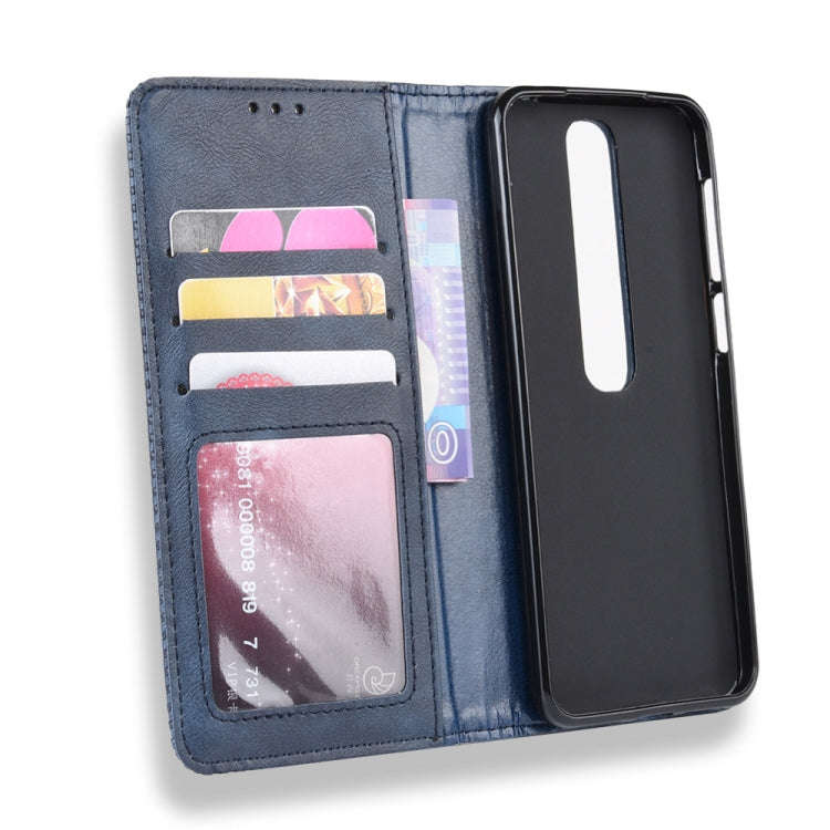 Magnetic Buckle Retro Crazy Horse Texture Horizontal Flip Leather Case for Vodafone Smart V10 (VF...