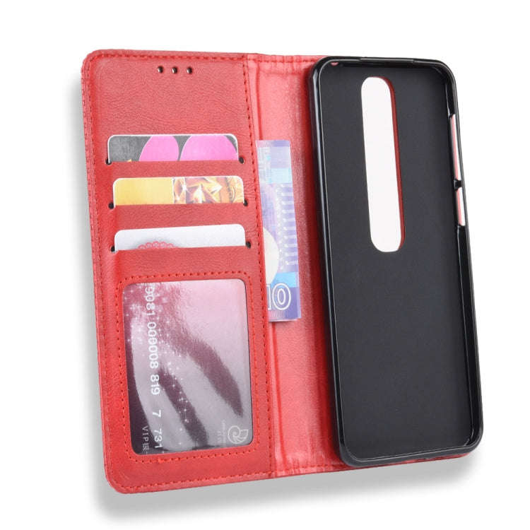 Magnetic Buckle Retro Crazy Horse Texture Horizontal Flip Leather Case for Vodafone Smart V10 (VF...
