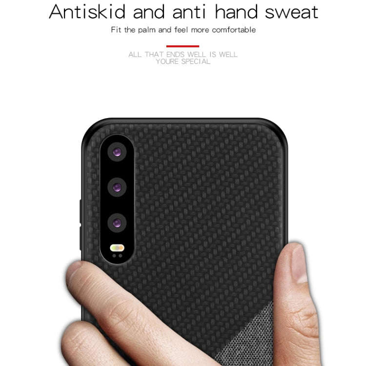 PINWUYO Honors Series Shockproof PC + TPU Protective Case for Huawei P30(Blue)