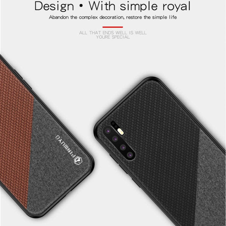 PINWUYO Honors Series Shockproof PC + TPU Protective Case for Huawei P30 Pro(Blue)