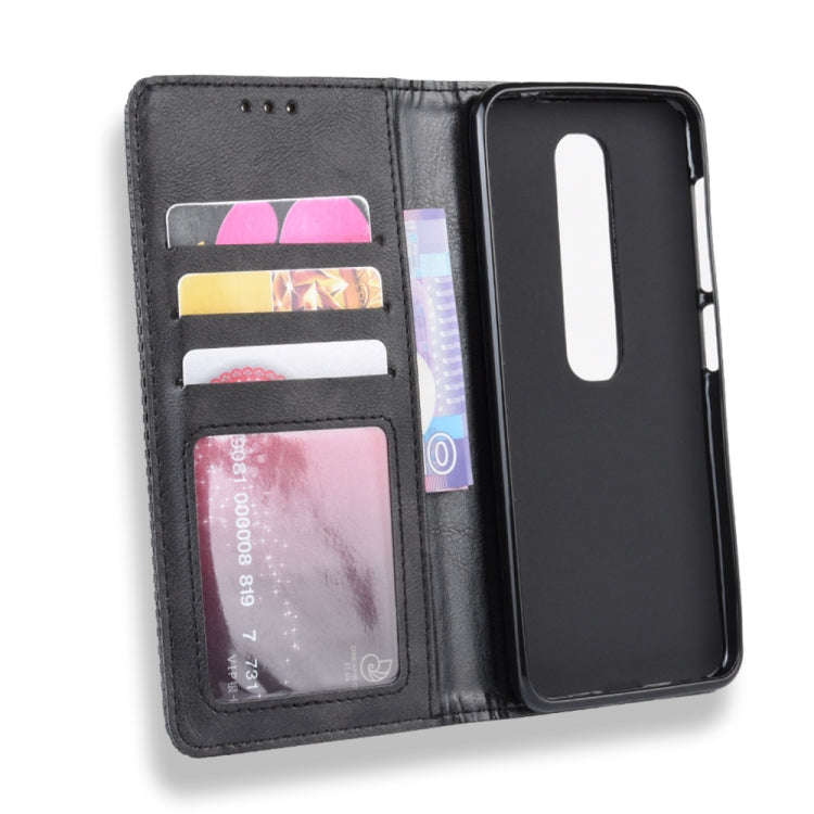 Magnetic Buckle Retro Crazy Horse Texture Horizontal Flip Leather Case for Vodafone Smart N10 (VF...
