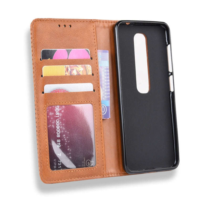 Magnetic Buckle Retro Crazy Horse Texture Horizontal Flip Leather Case for Vodafone Smart N10 (VF...