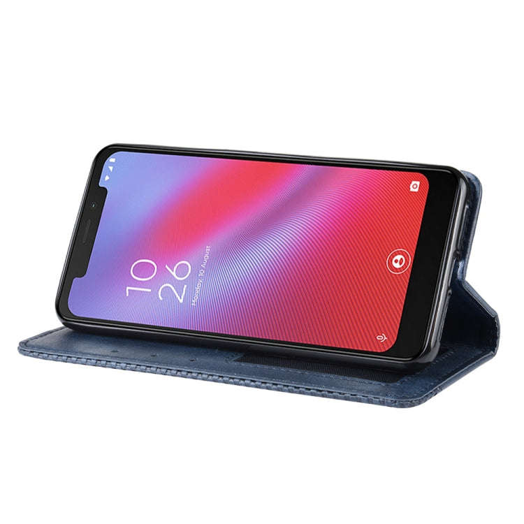 Magnetic Buckle Retro Crazy Horse Texture Horizontal Flip Leather Case for Vodafone Smart N10 (VF...