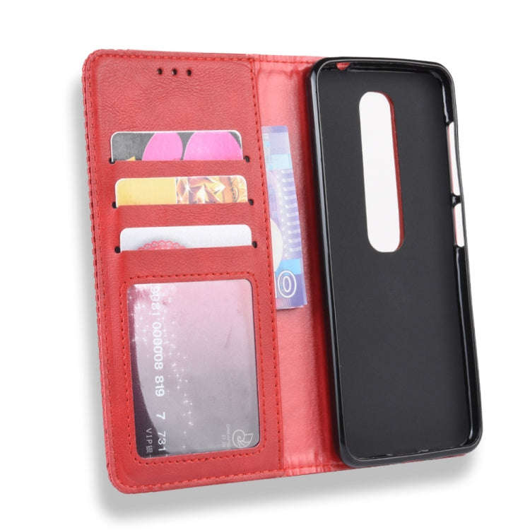 Magnetic Buckle Retro Crazy Horse Texture Horizontal Flip Leather Case for Vodafone Smart N10 (VF...