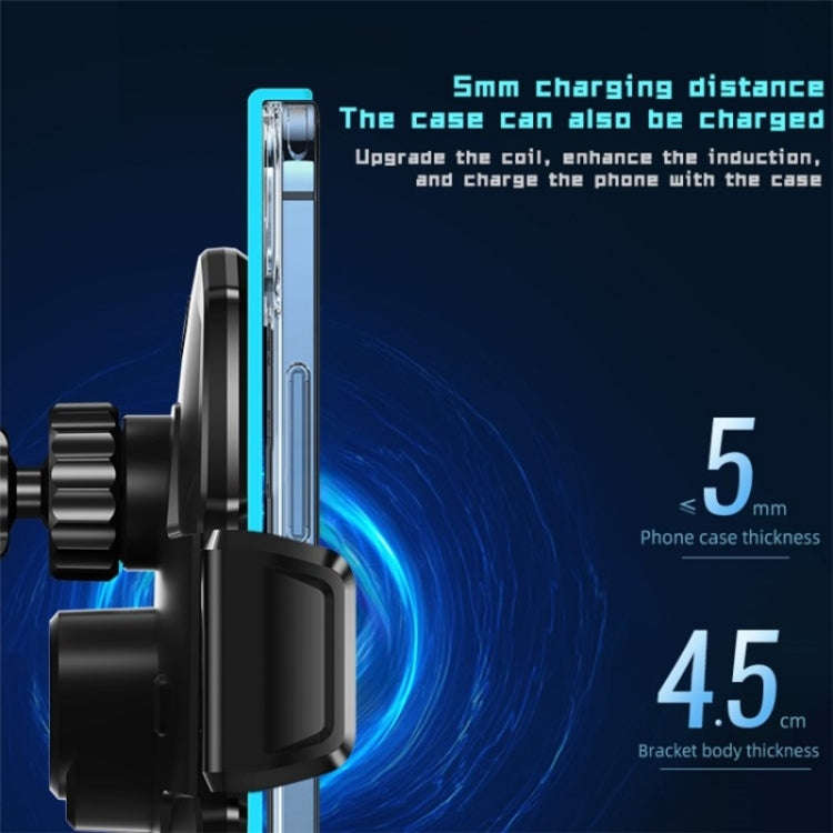 SD11 Car Mount Air Vent Phone Holder 15W Fast Charging Car Wireless Charger