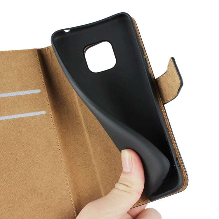 Horizontal Flip Leather Case for Huawei Mate 20 Pro ,with Magnetic Clasp and Bracket and Card Slo...
