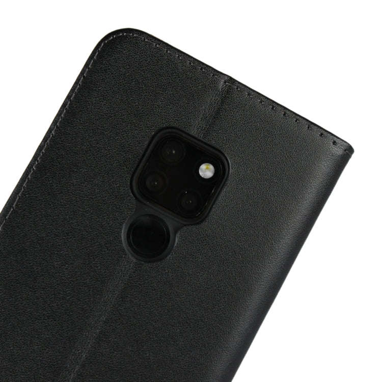 Horizontal Flip Leather Case for Huawei Mate 20 , with Magnetic Clasp and Bracket and Card Slot a...